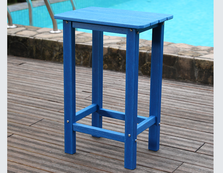 ชุดรับประทานอาหารบาร์ทรงสูง HDPE Coastal Blue